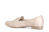 MOCASSINO IN PELLE CON PASSANTE IN MICROSTRASS
