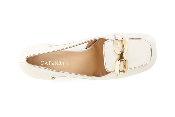 SCARPA IN NAPPA CON MORSETTO STRASS