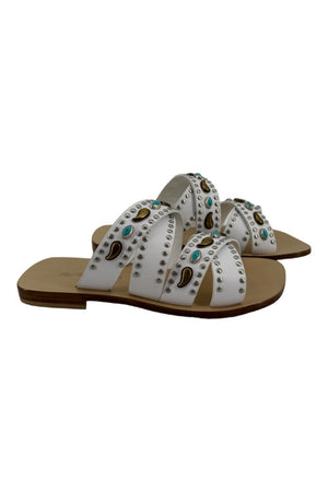 NANNI MILANO Sandali Bianco da donna