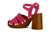 SANDALO GABBIETTA IN PELLE SCAMOSCIATA