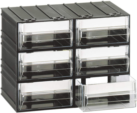 MOBIL PLASTIC - CASSETTIERA MODULARE MOD. "T/C" CON 6 CASSETTI