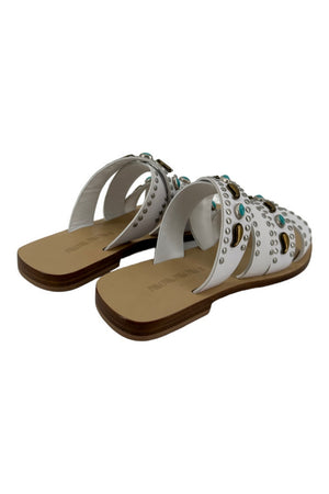 NANNI MILANO Sandali Bianco da donna