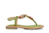 INFRADITO IN PELLE SCAMOSCIATA CON ACCESSORIO GIOIELLO
