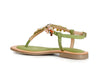 INFRADITO IN PELLE SCAMOSCIATA CON ACCESSORIO GIOIELLO
