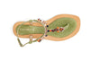 INFRADITO IN PELLE SCAMOSCIATA CON ACCESSORIO GIOIELLO