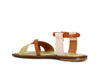 SANDALO FASCIA IN PELLE