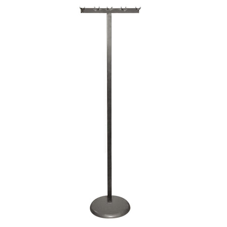 Supporto reggi pale pizza da terra per forno a legna in metallo h 150 cm