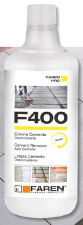Faren F400 1lt acido elimina cemento disincrostante