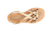 SANDALO INCROCIO IN PELLE SCAMOSCIATA ERAFFIA