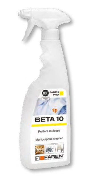 Faren BETA10 750ml sgrassatore concentrato multisuperfici e metalli