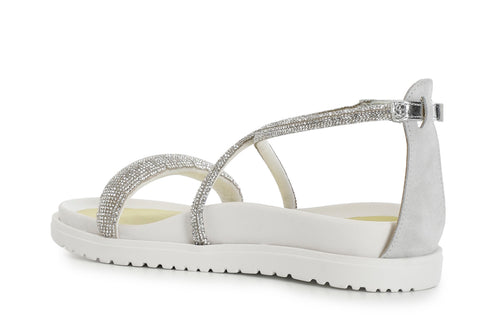 SANDALO LACCI CON STRASS