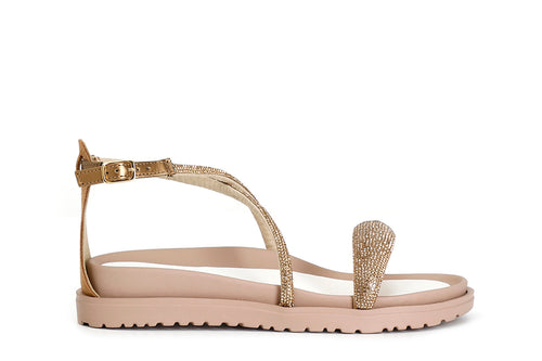 SANDALO LACCI CON STRASS
