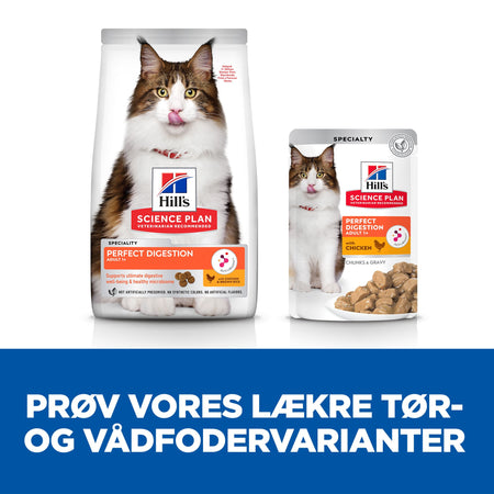 Hill's Perfect Digestion secco Gatti Adulti pollo