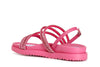 SANDALO FASCE CON STRASS