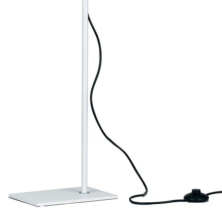 Piantana lampada da terra 17W a led orientabile bianca FOLIO