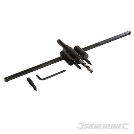 Sega a tazza regolabile per fori in legno cartongesso plastica Silverline Silverline