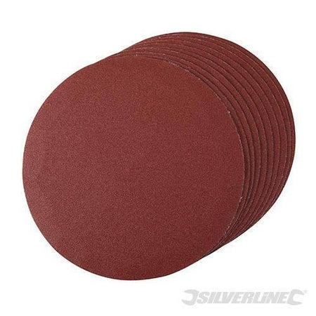 Dischi a fissaggio strappo in ossido di alluminio per l'utilizzo con le levigatrici silverline Silverline