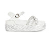 SANDALO GILDA 3 FASCE CON STRASS