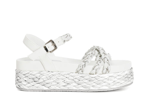 SANDALO GILDA 3 FASCE CON STRASS