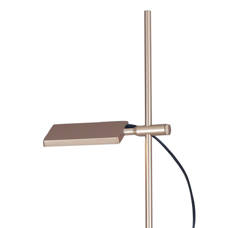 Piantana lampada da terra 17W a led orientabile oro FOLIO