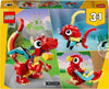 Lego Creator - 3 in 1 Drago rosso 31145