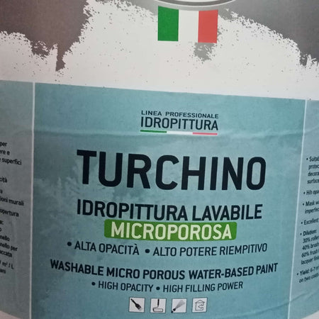 Tixe Turchino 4lt idro pittura lavabile microporosa extra bianca opaca per interni