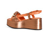 SANDALO IN PELLE CON CATENA