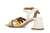 SANDALO GILDA IN PELLE E PELLE SCAMOSCIATA CON ACCESSORIO