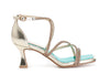 SANDALO DOPPIO INCROCIO CON STRASS