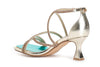 SANDALO DOPPIO INCROCIO CON STRASS