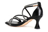 SANDALO DOPPIO INCROCIO CON STRASS