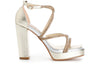 SANDALO DOPPIO INCROCIO CON STRASS