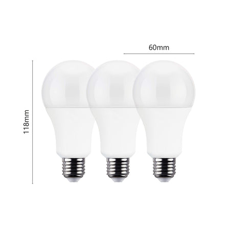 Alca Power A60 13W 175-250V 1250LM 4000K E27 lampada classica a led box da 3pz