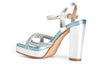 SANDALO GILDA CON TRECCIA STRASS