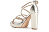SANDALO GILDA CON TRECCIA STRASS