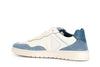 SCARPA IN PELLE E PELLE SCAMOSCIATA ALLACCIATA MULTICOLOR