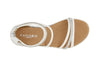 SANDALO ASIMMETRCO CON TOPPONE E STRASS