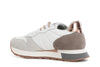 SNEAKERS IN PELLE SCAMOSCIATA E TESSUTO