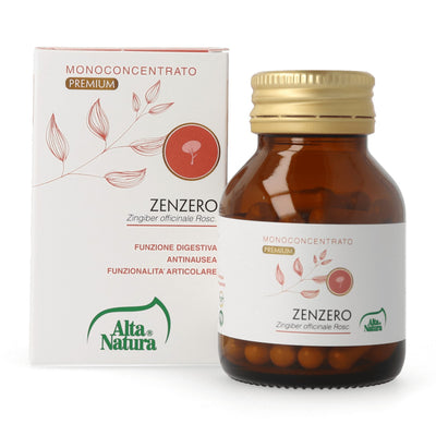 Zenzero 60 cpr da 450 mg integratore alimentare Alta Natura