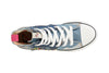 SNEAKERS MID IN TESSUTO CON STRASS