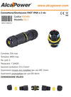 Alca Power connettore/Giuntacavo FAST IP68 a 2 vie