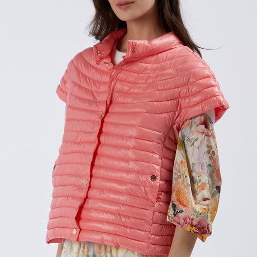 PIUMINO PRIMAVERILE CON MANICA AD ALETTA