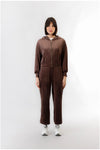 FELPA FULL ZIP IN CINIGLIA