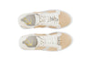 SNEAKERS IN RAFIA CON STRASS LATERALE EACCESSORI GIOIELLO LEVA E METTI