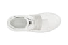 SNEAKERS IN PELLE CON ACCESSORIO STRASSE ELASTICI