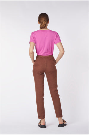 PANTALONE CHINO VITA ELASTICATA