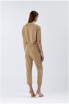 PANTALONE JOGGHER TESSUTO LUREX