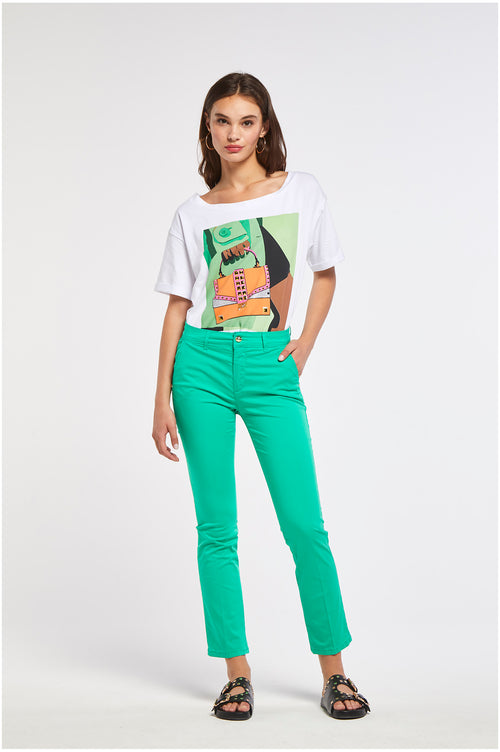 PANTALONE CHINO  TINTO CAPO