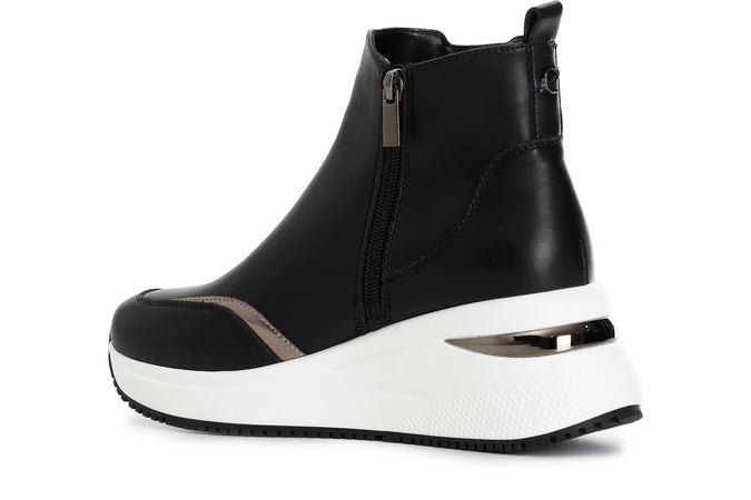 TRONCHETTO CON RIPORTO IN NYLON