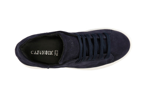 SNEAKERS IN PELLE SCAMOSCIATA